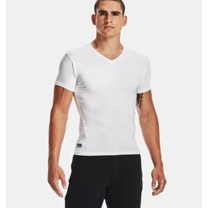 NWT Under Armour Tactical Heat Gear Compression T-Shirt in White size Large